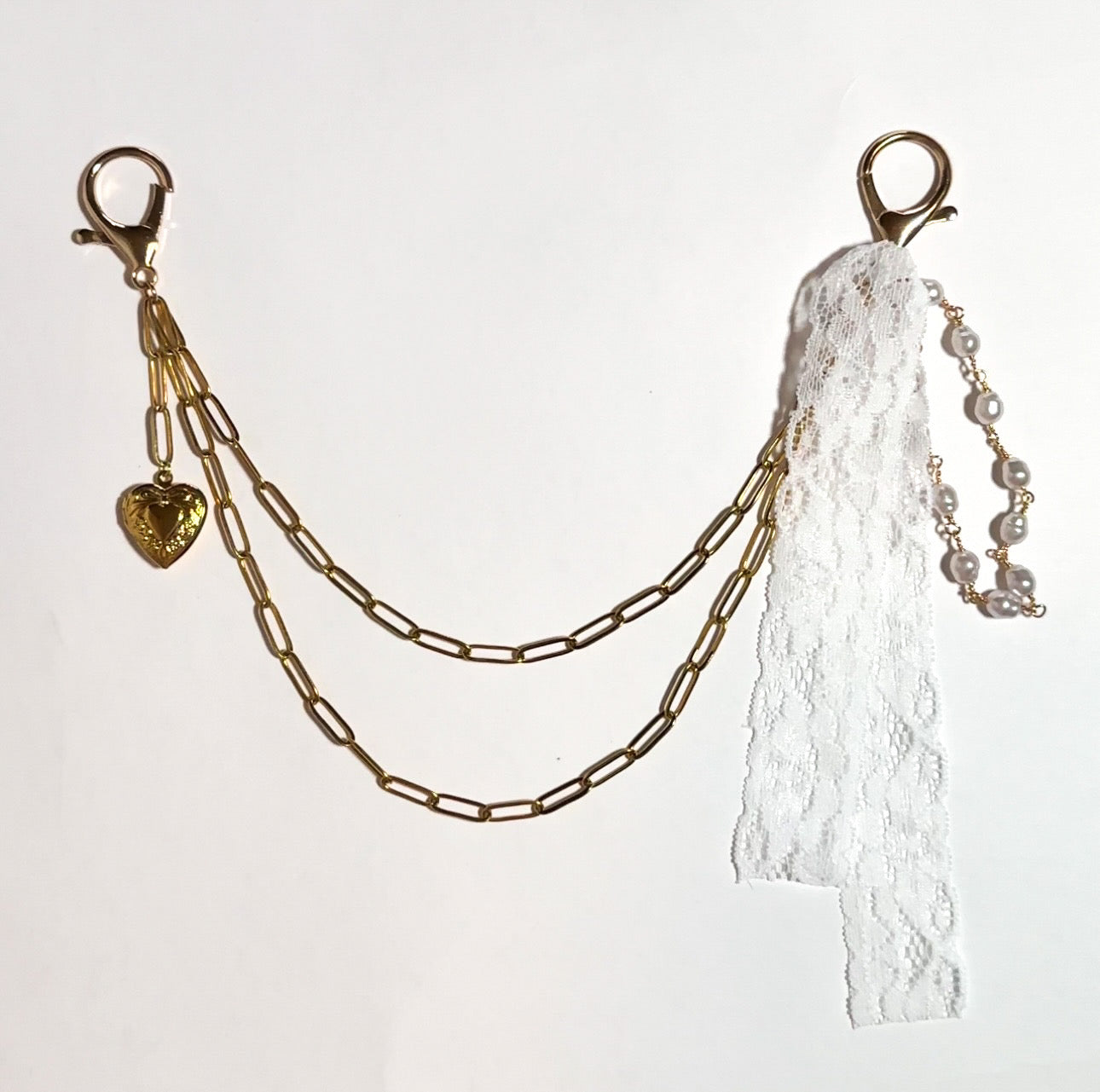 double trouble bag charm