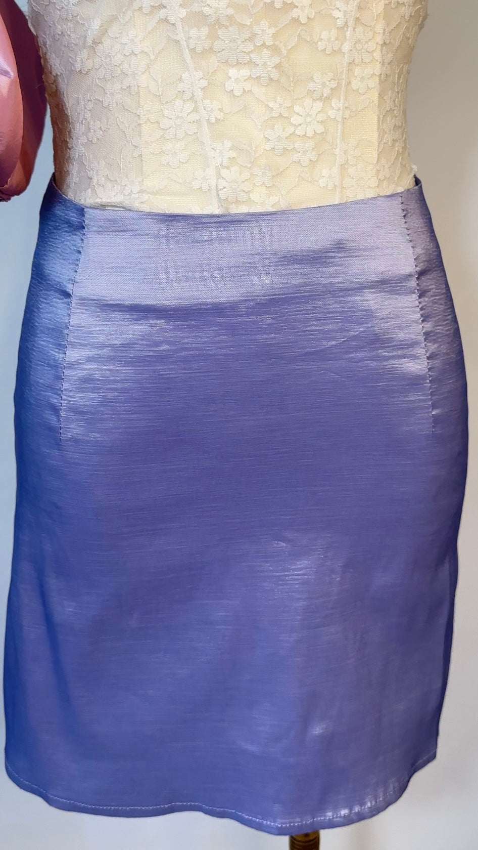 purple mini skirt (xs)