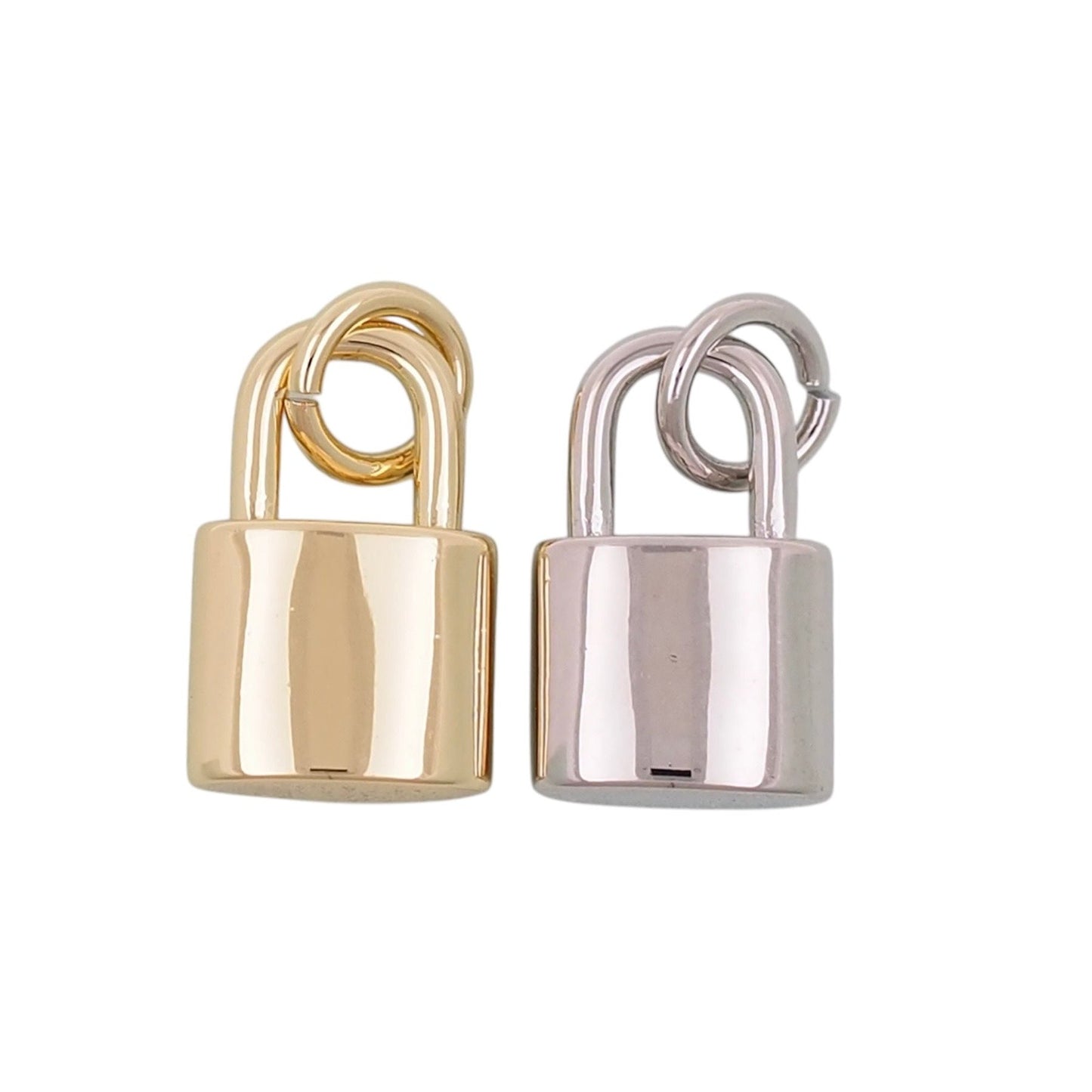 tiny lock charm