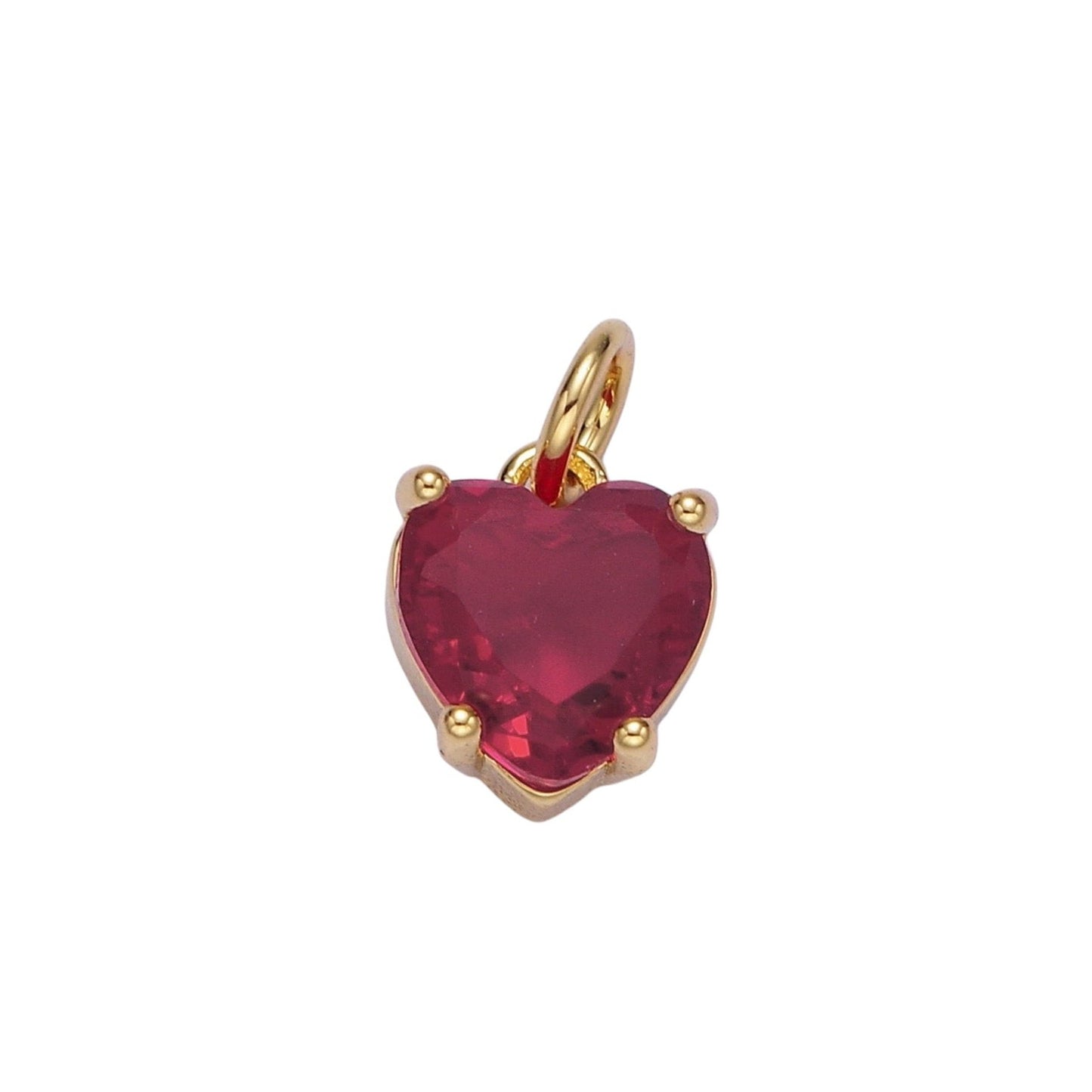tiny heart charm