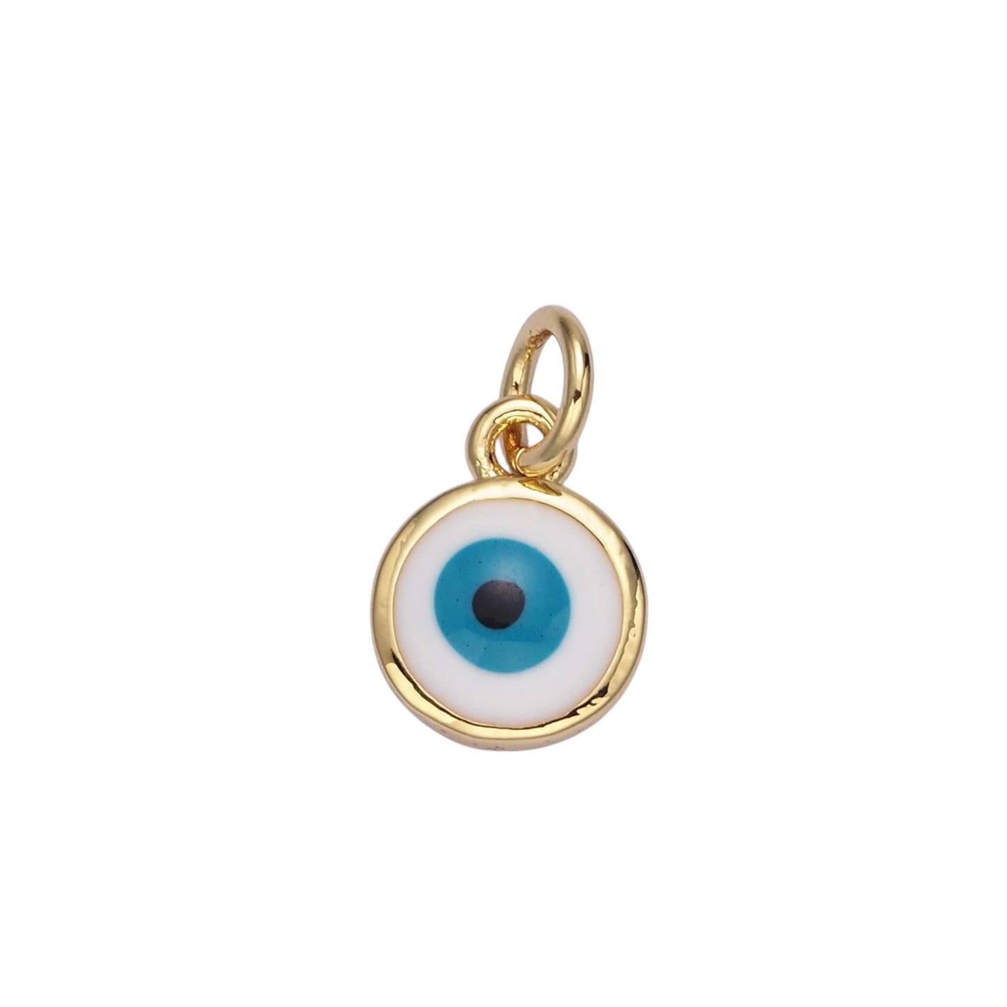 tiny evil eye charm
