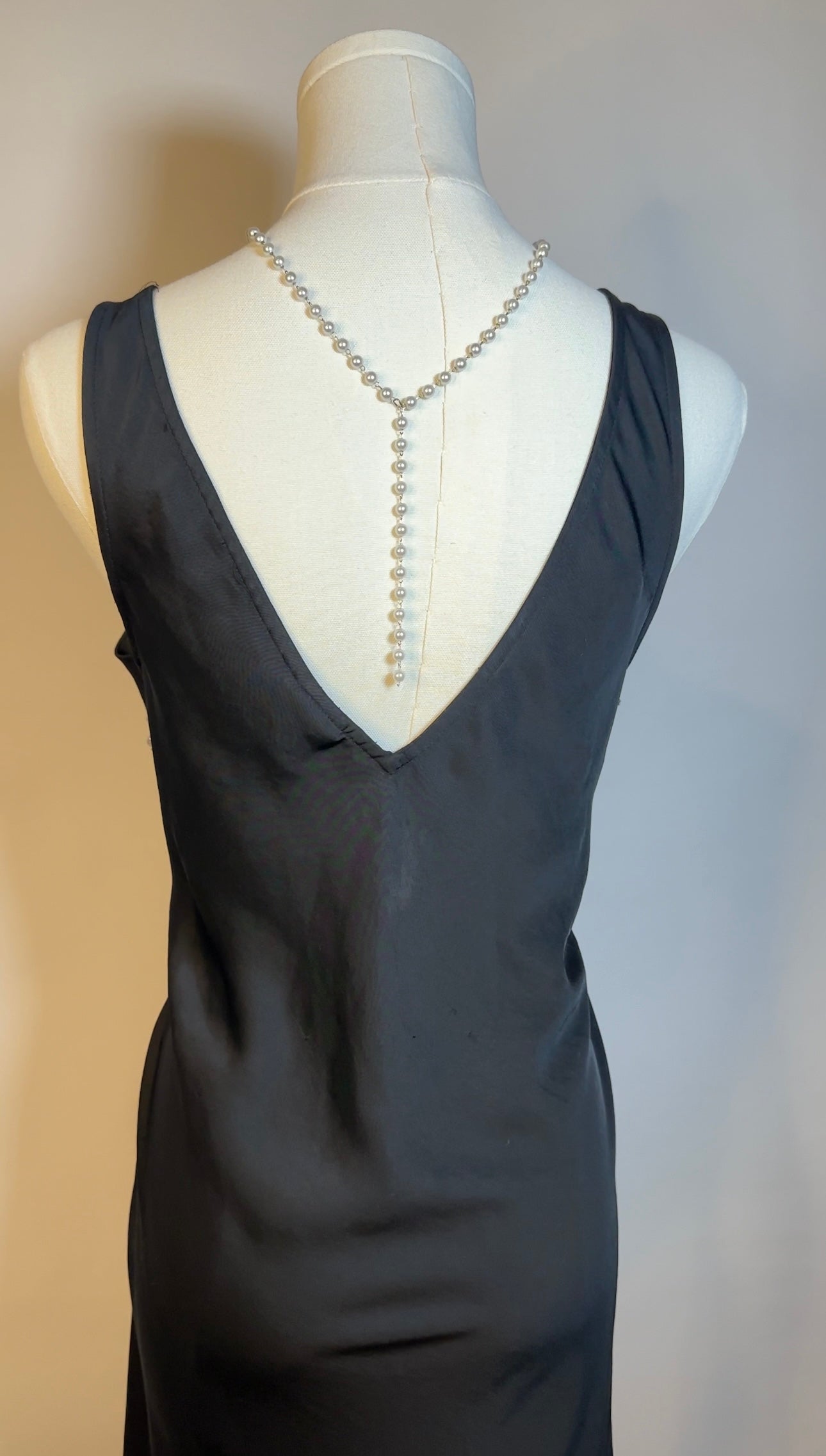 upcycled cameo maxi dress (s/m)
