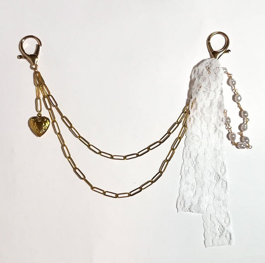 double trouble bag charm