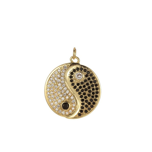 yin & yang charm