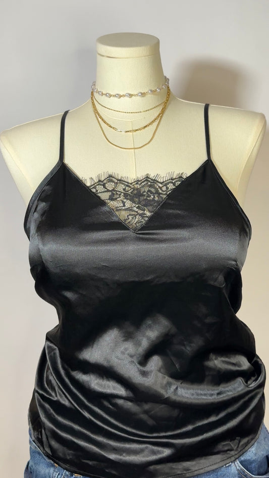 black slip top (l)