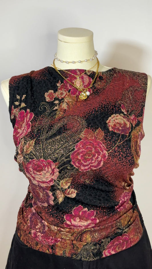 printed tank top (xl)