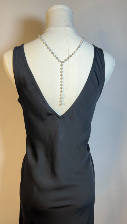upcycled cameo maxi dress (s/m)
