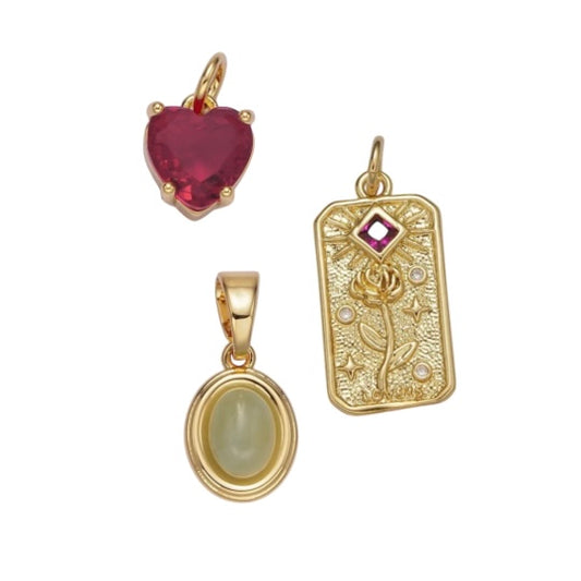 bloom, my love charm trio