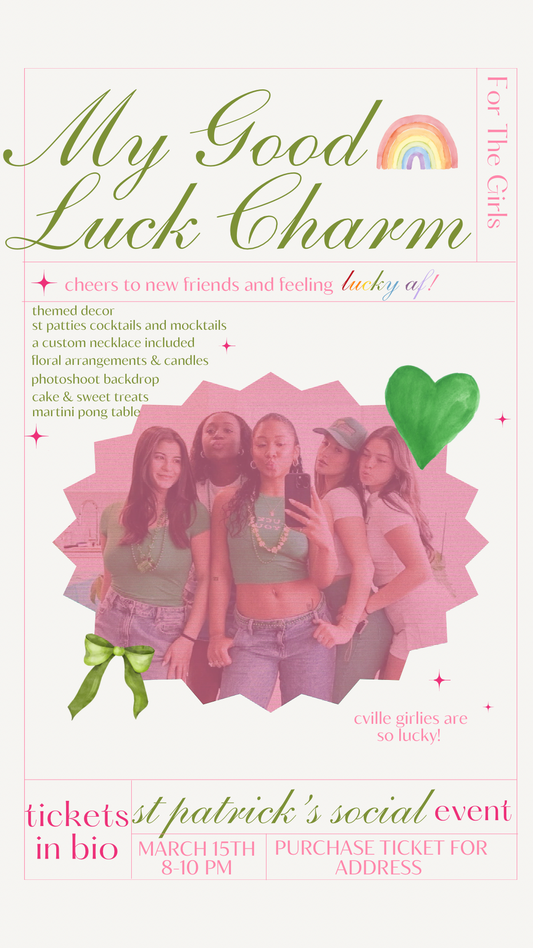 my good luck charm party (03/15)